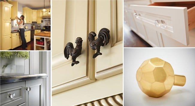 knob buttons for kitchen facades