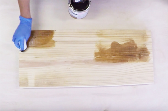 Staining boards