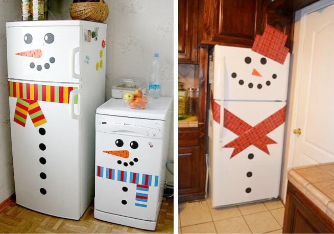 Refrigeradores de muñecos de nieve