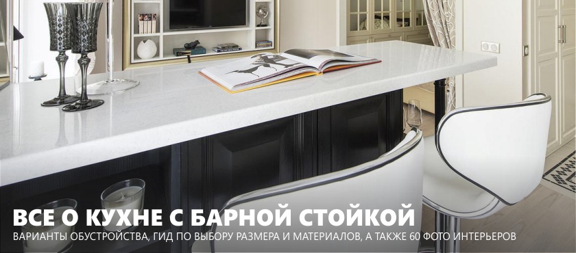 Kitchen with bar counter