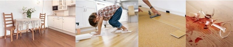 Výhody a nevýhody podlahové desky v kuchyni