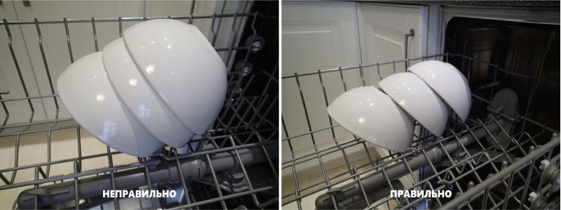 As it is possible and not to put the dishes in the dishwasher