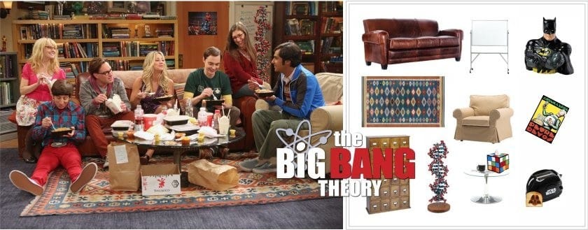 Interieur in The Big Bang Theory
