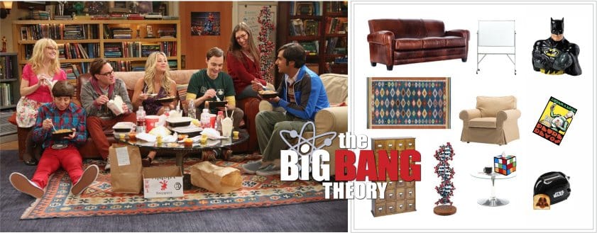 Interiør i Big Bang Theory