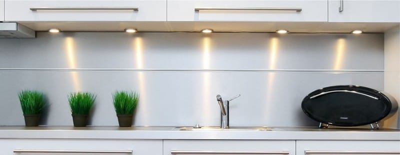 Spot lighting kitchen