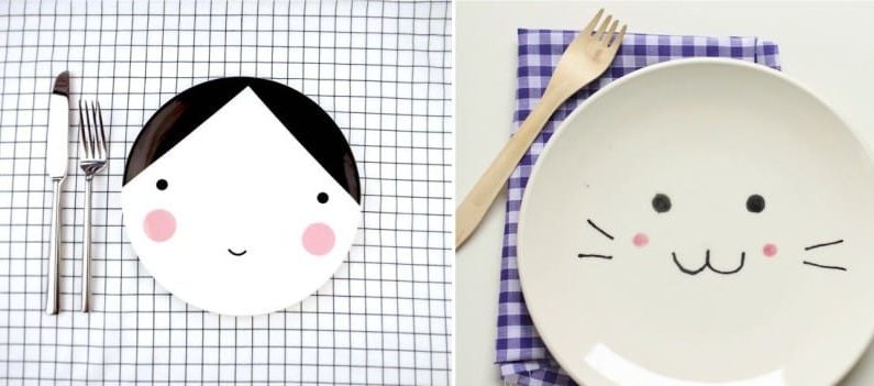 Ideas for painting plates for beginners