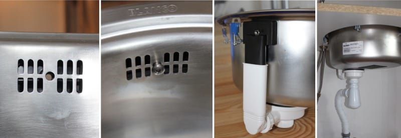Инсталиране на сифон с преливащи се ръце - монтирайте се към мивката