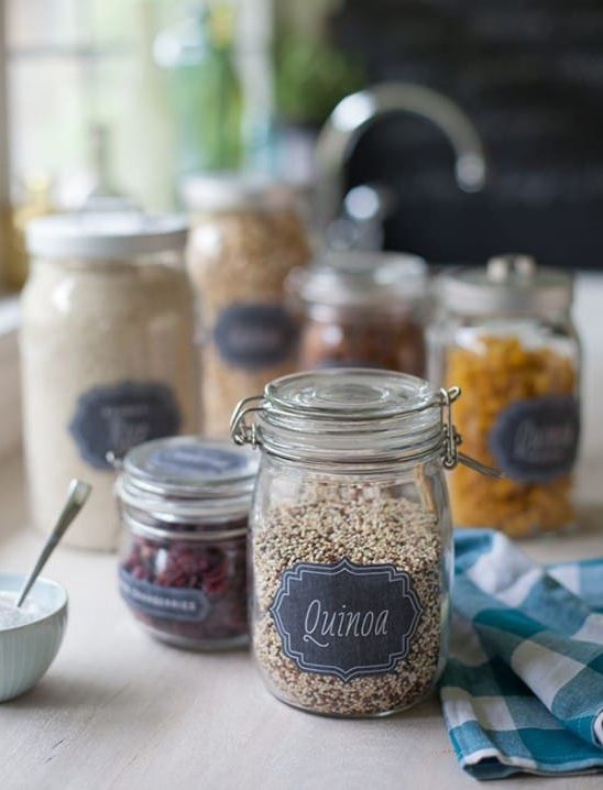 Jars for storing spices and bulk products