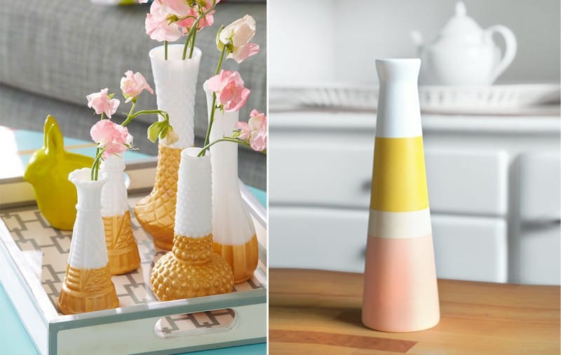 Ideas for painting ceramic vases
