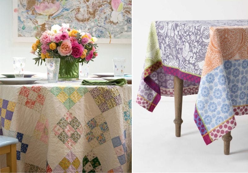 Tablecloth patchwork