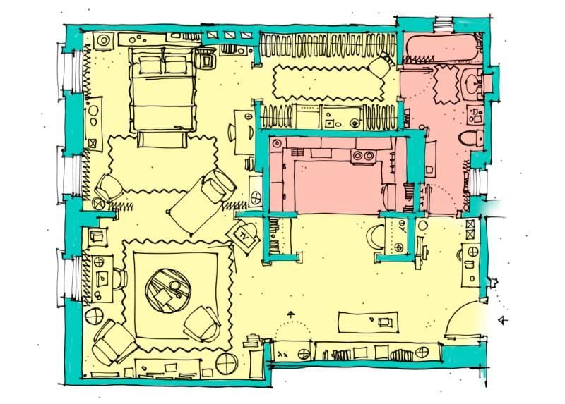 Carrie Apartment Plan