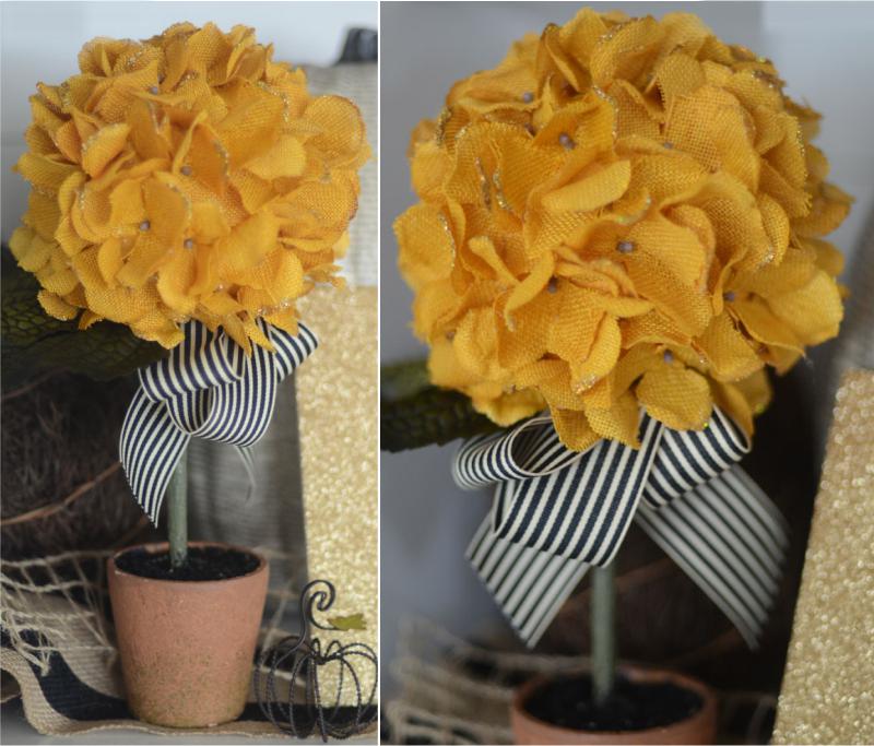 Artificial Flower Topiary