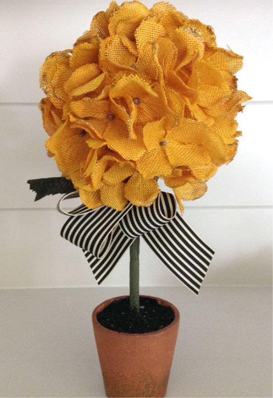 Handmade artificial hydrangea flower