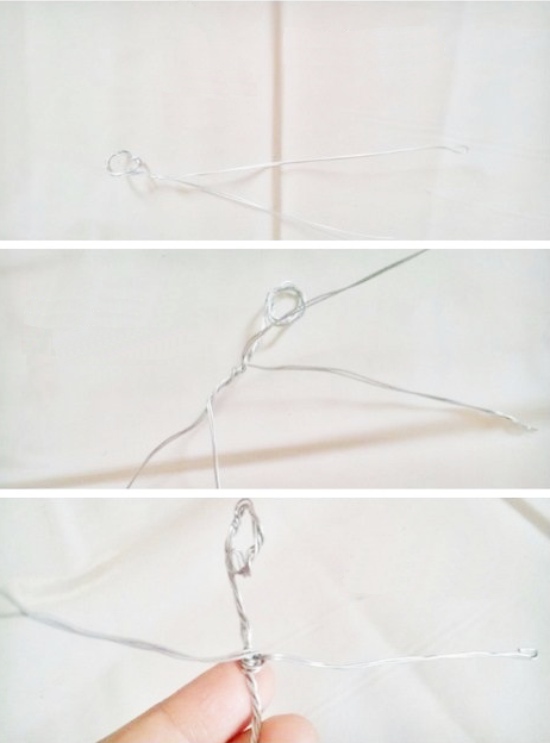 Kostur balerine od žice