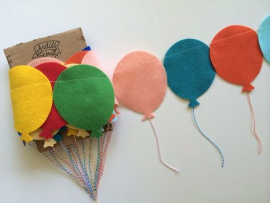 Filcowe balony