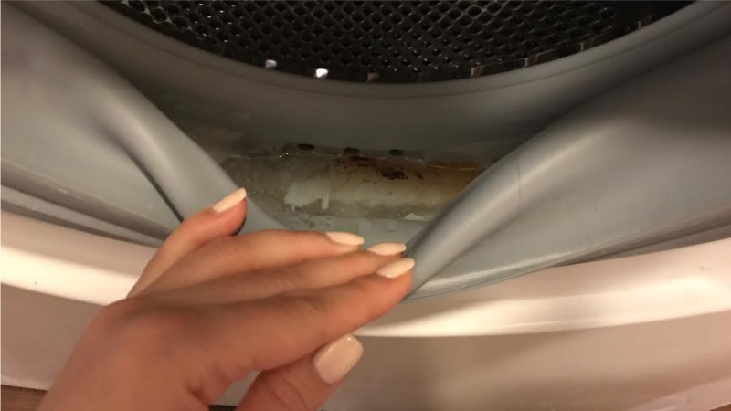 Как да почистите пералната машина за маншета