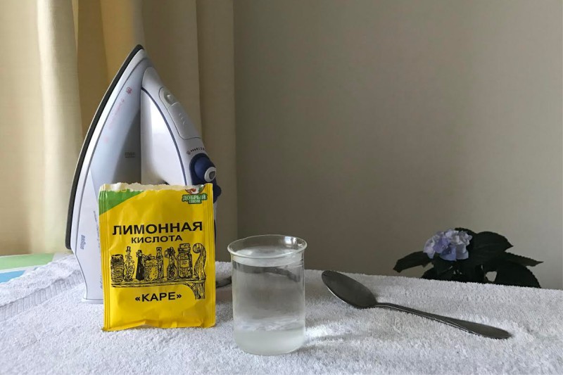 Ako čistiť železo stupnice kyselinou citrónovou