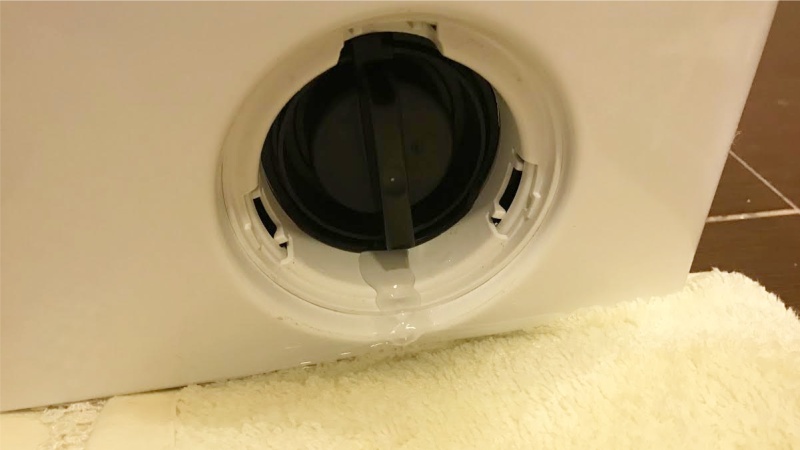 Ослобађање воде из филтера машине за прање веша