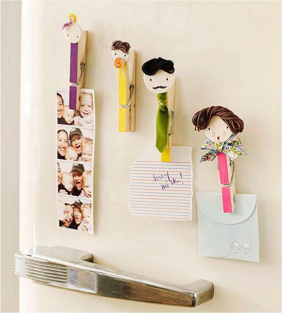 Clothespins Magnets