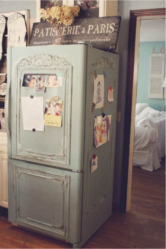Η ιδέα της ανακατασκευής του παλιού ψυγείου