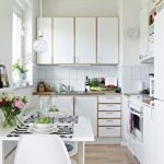 Interiér bielej kuchyne