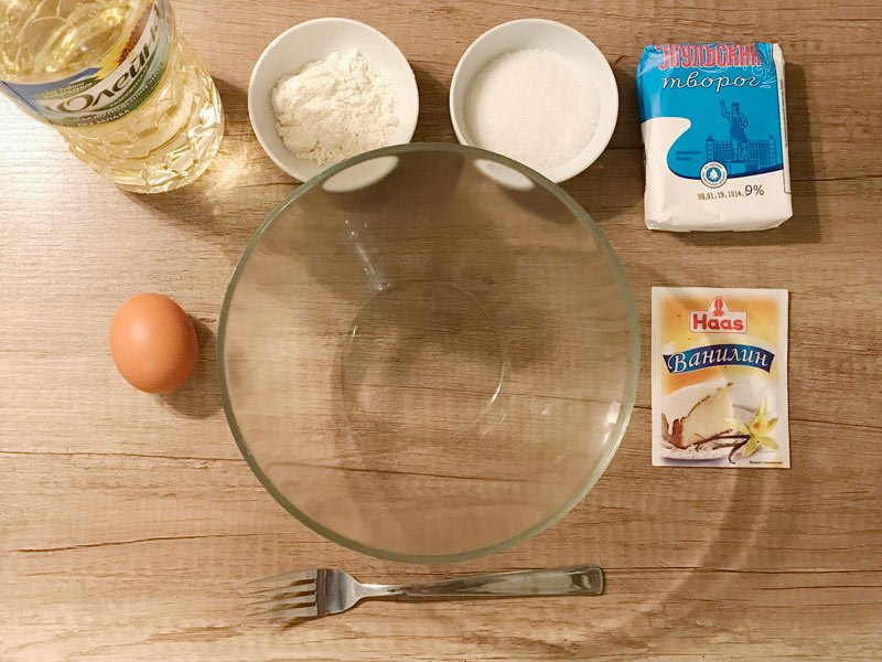 Ingredients per a pastissos de formatge